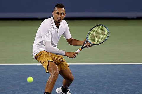 Nick Kyrgios lost to Karen Khachanov in three sets