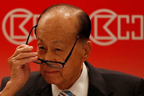 Hong Kong tycoon Li Ka-shing. File photo: Reuters
