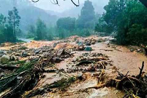 Financial assistance given to rain victims