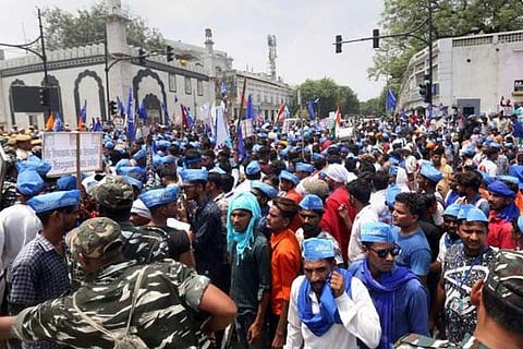 Ravidas temple row: Over 50 Dalit protesters held in Delhi