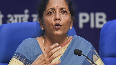 Finance Minister Nirmala Sitharaman