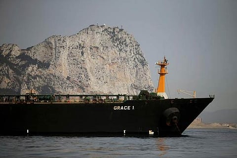 Iranian oil tanker Grace 1. File photo: Reuters
