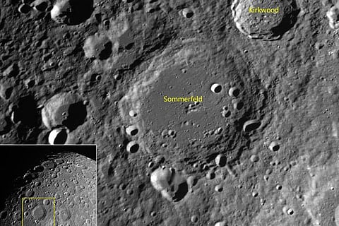 ISRO releases fresh set of photos of moon craters