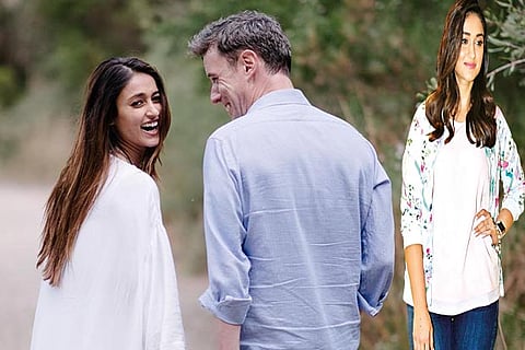 Actress Ileana D?Cruz and her photographer partner Andrew Kneebone