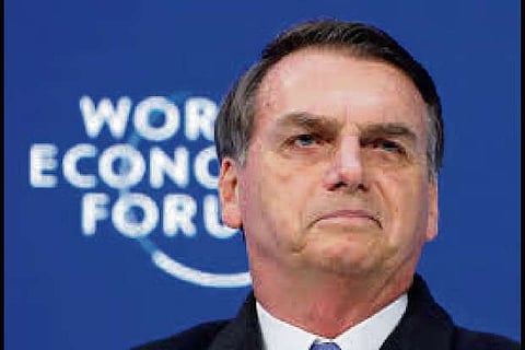 Brazil's Bolsonaro open to G7 aid if Macron 'withdraws insults'