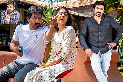 Actor Vaibhav Reddy and director Chachi