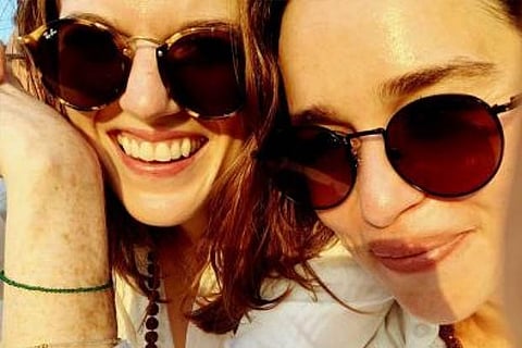 GoT stars Emilia Clarke, Rose Leslie on Indian adventure