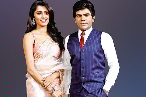 (L) Geetika Tiwary (R) Saravanan