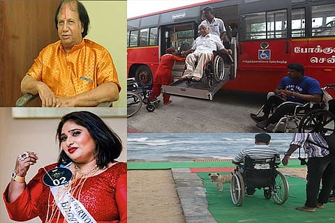 TAP Varadakutti; Bhagyam Anantharaman Aravind; During a recent trial of using ramps to make city buses