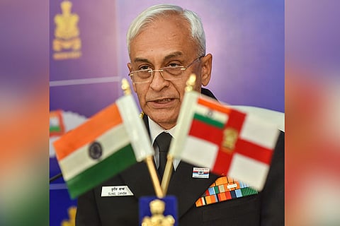 Navy's long-term plan is to have 3 aircraft carriers: Navy Chief