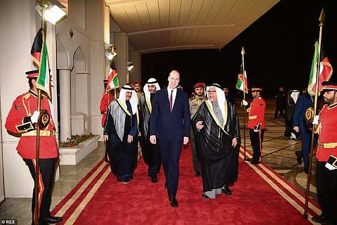 Prince William in Oman for 3-day visit