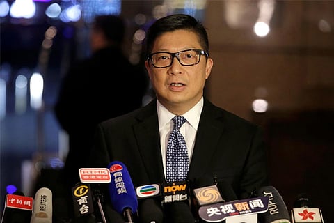 Hong Kong's Commissioner of Police Chris Ping-keung Tang