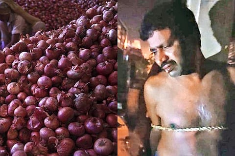 Pondy man steals onion sack, beaten