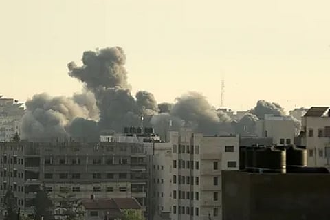 Israel launches airstrikes on Gaza in response to rockets' firing
