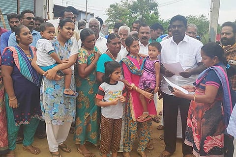 Notices being issued among the public to boycott the local body polls in Erode on Sunday