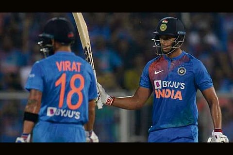 Capable of hitting six on any ground, says Shivam