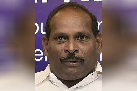 Minister for co-operation M Kandasamy