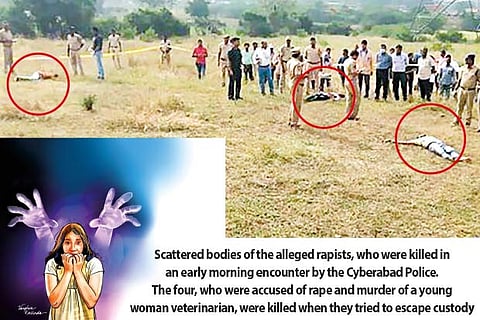 Encountering the rapists, head on