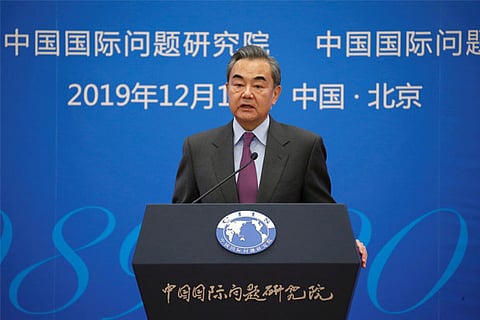 Chinese Foreign Minister Wang Yi