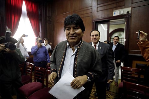 Evo Morales (Photo courtesy: Reuters)