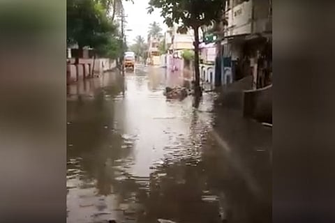 Flooded Maraimalai Adigal Street