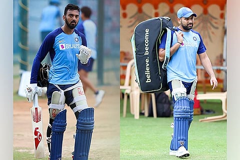 KL Rahul and Rohit Sharma