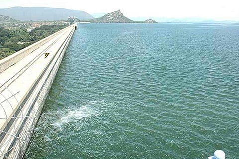 File photo of Mettur Dam with full storage of 120 feet