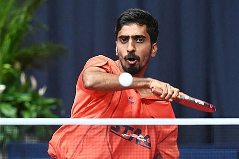 Focusing on service and receives, says paddler Sathiyan