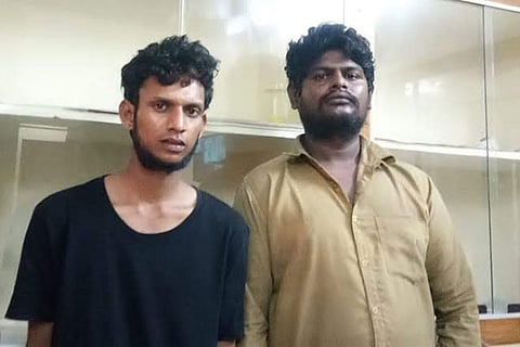 (left) Lawrence; Kartik