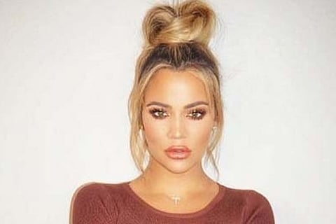 Khloe Kardashian does Kris Jenner impression