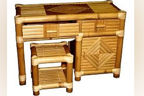 Bamboo Furniture-Image courtesy: Twitter
