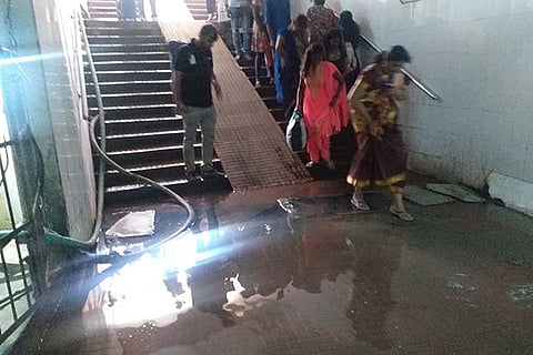 Commuters including women have raised the issue to the officials, yet no action has been taken sofar