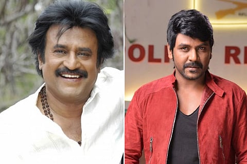 Rajinikanth and Raghava Lawrence