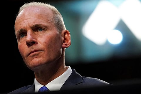 Boeing CEO Muilenburg steps down