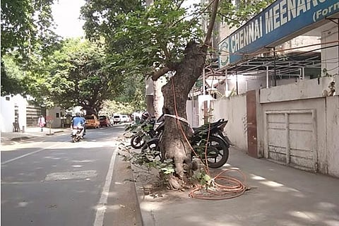 Vehicles parked on the footpath creates nuisance for pedestrians, especially for senior citizens