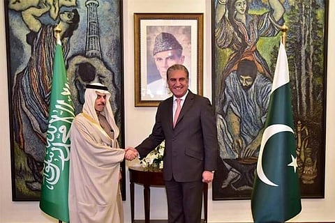 Saudi FM meets Qureshi, discusses bilateral, regional issues of mutual interest
