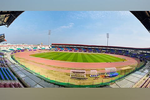 The Kalinga Stadium in Bhubaneswar is all set to host the game between Odisha FC and Jamshedpur FC