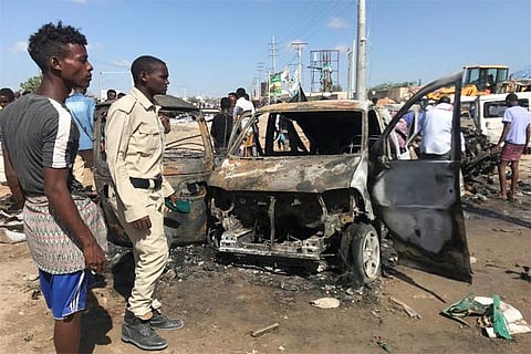 Truck bomb kills at least 90 in Mogadishu: international organization
