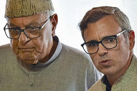 Farooq Abdullah and Omar Abdullah