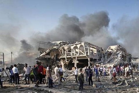 Nine killed in Somali market car bombing: police