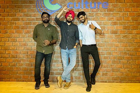 (L to R) Vikash Paul, Jaspreet Singh and Kuldeep Rathod