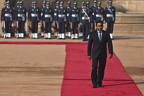 Maldives police seek charges against ex-president after money laundering probe