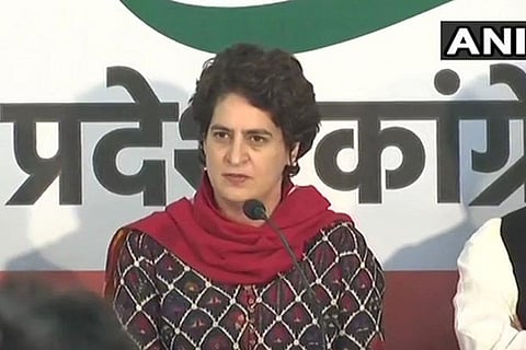 Priyanka Gandhi calls off her first press conference, expresses grief over CRPF deaths