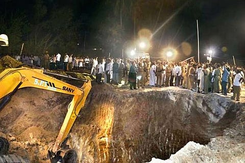 Boy rescued from 200-ft borewell after 16-hr rescue operation