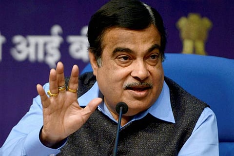 Water Resources Minister Nitin Gadkari