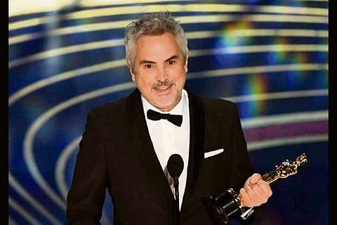 Oscars 2019: Alfonso Cuaron won best director for 'Roma"(Courtesy:AFP)