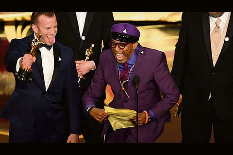 Spike Lee at Oscars 2019 (Courtesy: AFP)