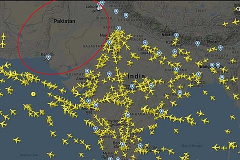 Indo-Pak tension: Flights flying over Pakistan return or divert route to avoid Pakistani airspace