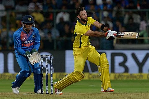 Marauding Maxwell fires Australia to maiden T20 series win over India