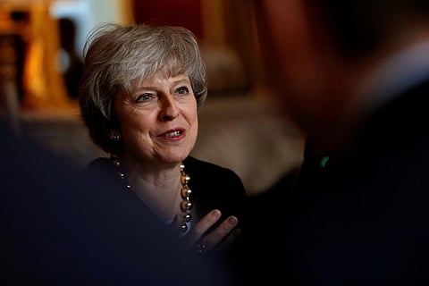 Theresa May plugs her Brexit deal in New Year message